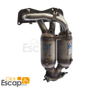 CATALISADOR DUPLO COM COLETOR RAV4 2000 a 2003