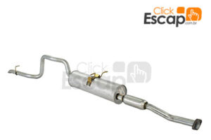 SILENCIOSO TRASEIRO RANGER CABINE  DUPLA EST. 2001 A 2007