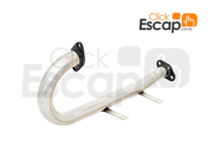 TUBO ESCAPAMENTO ESQUERDO FUSCA KOMBI 07-93 A 97