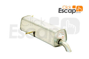 SILENCIOSO TRASEIRO C4 307 308 HATCH 1.6 16V