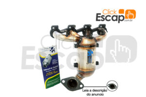 CATALISADOR FORD KA 1.0 1.6 ROCAN 2008 EM DIANTE