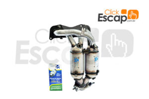 CATALISADOR DUPLO COM COLETOR RAV4 2000 a 2003