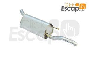 SILENCIOSO TRASEIRO CORSA SEDAN/WAGON TODOS E CLASSIC ATÉ 2010
