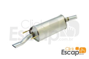 SILENCIOSO TRASEIRO CELTA 2006 A 2009 (PONTEIRA SAIDA RETA)