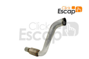 TUBO DIANTEIRO COM  FLEXIVEL F350 F4000 08/...