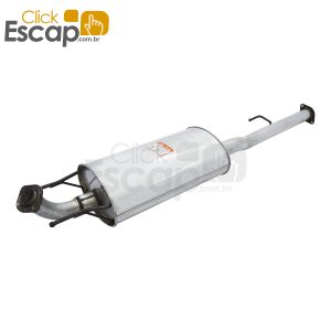 SILENCIOSO TRASEIRO ESCAPAMENTO HILUX 3.0 CABINE DUPLA 04-2005/...