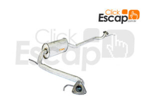 SILENCIOSO INTERMEDIARIO HONDA NEW FIT 2009 a 2013
