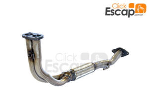 TUBO DIANTEIRO ESCAPAMENTO MOTOR STRADA 1.5 8V