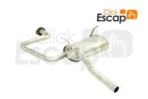 SILENCIOSO TRASEIRO ESCAPAMENTO CHERY QQ