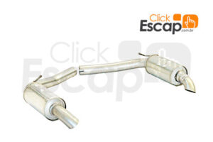 PAR SILENCIOSO TRASEIRO ESCAPAMENTO LAND ROVER RANGE ROVER