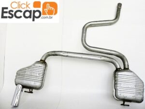 SILENCIOSO TRASEIRO DUPLO DE ESCAPAMENTO MONDEO V6
