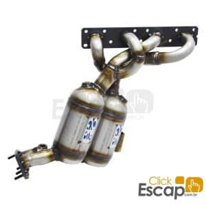 CATALISADOR DUPLO COM COLETOR BMW X1 120i 320i 2.0 2010 A 2013
