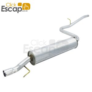 SILENCIOSO INTERMEDIÁRIO ESCAPAMENTO FIAT DOBLÔ 1.8 8V FLEX 2004 A 2010