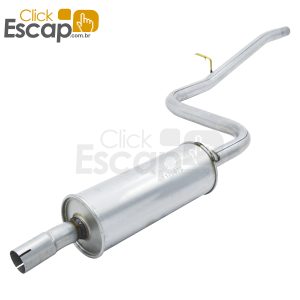 SILENCIOSO INTERMEDIÁRIO ESCAPAMENTO FIAT DOBLÔ E DOBLÔ CARGO 1.6 16V MPI 2002/...