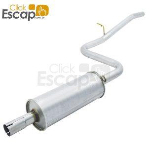 SILENCIOSO INTERMEDIÁRIO ESCAPAMENTO FIAT DOBLÔ E DOBLÔ CARGO 1.3 16V FIRE 2002/...