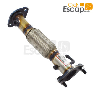 TUBO INTERMDIÁRIO COM FLEXÍVEL CRETA VELOSTER CERATO SOUL I30 1.6 16V