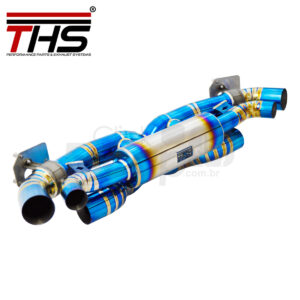 ESCAPAMENTO ESPORTIVO X-PIPE THS TITANIUM PORSCHE CARRERA S GTS 911-  992/992.2