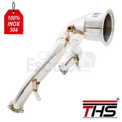 DOWNPIPE THS INOX AUDI A6 A7 C8 3.0 V6 2019 A 2025