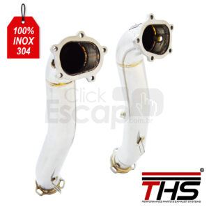 DOWNPIPE THS INOX AUDI A8 S6 S7 RS6 RS7 4.0 BITURBO 2012 A 2018
