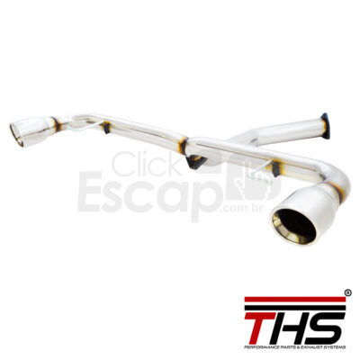ELIMINADOR TRASEIRO INOX 304 BMW 320 G20 - ESCAPAMENTO ESPORTIVO COM PONTEIRAS