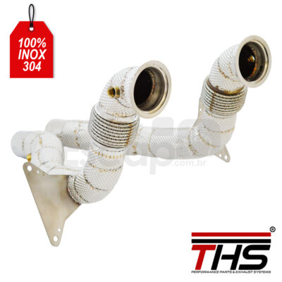 DOWNPIPE + CATBACK THS INOX FERRARI 488 DE 2015 A 2018