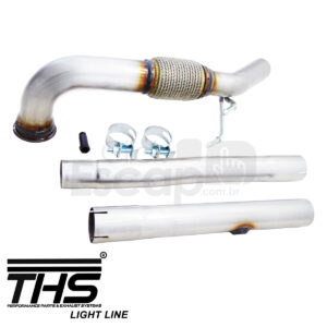 DOWNPIPE THS INOX 409 3.0 x 2.5 POL. AUDI Q3 2.0 180CV 2016 A 2021